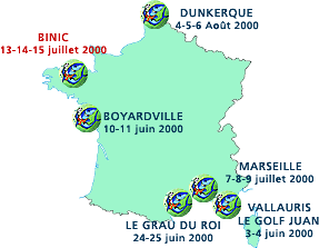 les &eacute;tapes 2000