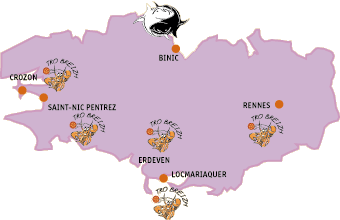 Etapes du Tro Breizh